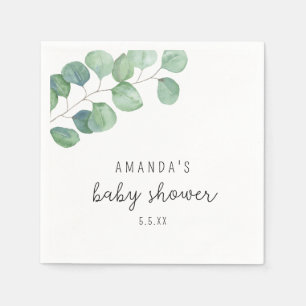 Eukalyptus - Babydusche Serviette