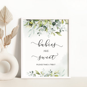 Eukalyptus Babys sind süß und nehmen eine Leckerei Poster