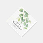 Eukalyptus Bachelorette Serviette (Ecke)