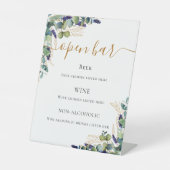 Eukalyptus-Bar Sockelschild (Vorderseite)