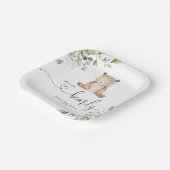 Eukalyptus-Bärendusche Pappteller (Gewinkelt)