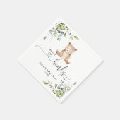 Eukalyptus-Bärendusche Serviette (Ecke)