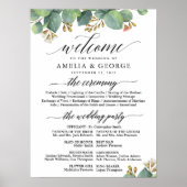 Eukalyptus Begrüßungszeichen Poster (Vorne)