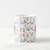 Eukalyptus Berries Monogram Kaffeetasse (Mittel)