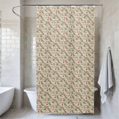 Eukalyptus Berry Botanisches Weihnachtsfest Duschvorhang