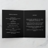 Eukalyptus Black Golden Foto Beerdigung Programm (Innenseite)