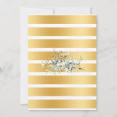 Eukalyptus-Blasen und Bourbon-Erwachsene zum Gebur Einladung (Rückseite)