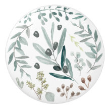 Eukalyptus-Blatt-Tür/Fach-Griff