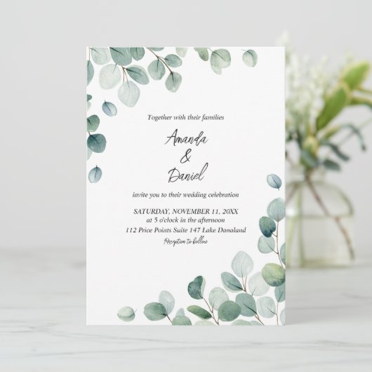 Eukalyptus-Blätter (Stehend Vorderseite)