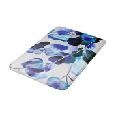 Eukalyptus-Blätter Badematte (Schrägansicht)