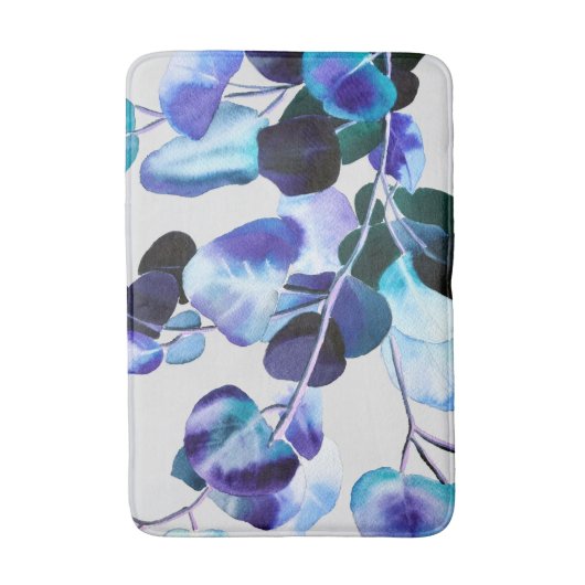 Eukalyptus-Blätter Badematte (Vorderseite Vertikal)