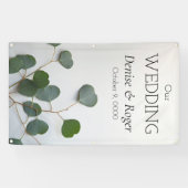 Eukalyptus-Blätter Banner (Horizontal)