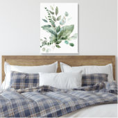 Eukalyptus Blätter Bouquet Leinwanddruck (Insitu (Schlafzimmer))