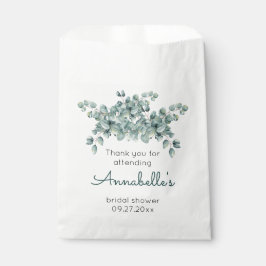 Eukalyptus-Blätter Brautparty Vielen Dank Geschenktütchen