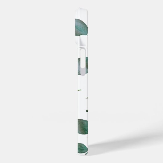 Eukalyptus-Blätter Case-Mate iPhone Hülle (Rückseite / Links)