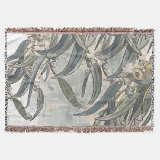 Eukalyptus-Blätter Decke (Vorderseite)