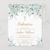 Eukalyptus-Blätter Einladung zur Einladung (Vorderseite)