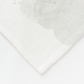 Eukalyptus-Blätter Fleecedecke (Ecke)