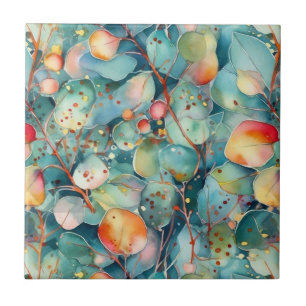 Eukalyptus-Blätter Fliese