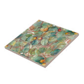 Eukalyptus-Blätter Fliese (Seite)