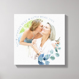 Eukalyptus-Blätter für benutzerdefinierte Fotos Bo Leinwanddruck