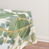 Eukalyptus-Blätter für Gold und Grüne Tischdecke (Beispiel)