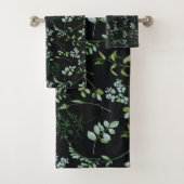 Eukalyptus-Blätter für Wasserfarben Badhandtuch Set (Insitu)