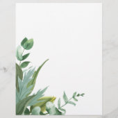 Eukalyptus-Blätter für Wasserfarben - Preise und D Flyer (Hinten)