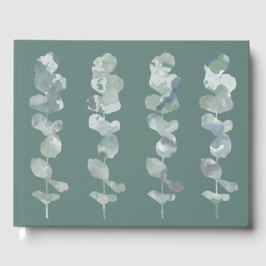 Eukalyptus-Blätter Gästebuch (Vorderseite)