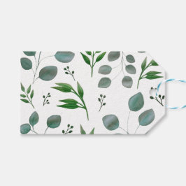 Eukalyptus-Blätter Geschenkanhänger