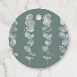 Eukalyptus-Blätter Geschenkanhänger