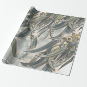 Eukalyptus-Blätter Geschenkpapier (Ungerollt)