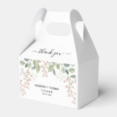 Eukalyptus-Blätter Geschenkschachtel (Vorderseite)