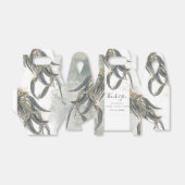 Eukalyptus-Blätter Geschenkschachtel (Ungefaltet)