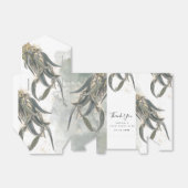 Eukalyptus-Blätter Geschenkschachtel (Ungefaltet)