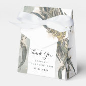 Eukalyptus-Blätter Geschenkschachtel (Vorderseite)