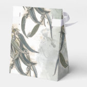 Eukalyptus-Blätter Geschenkschachtel (Rückseite)
