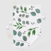 Eukalyptus-Blätter Golfhandtuch (Insitu)