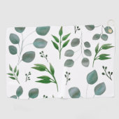 Eukalyptus-Blätter Golfhandtuch (Horizontal)