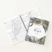 Eukalyptus-Blätter Grüne Rezepte Notizblock (Innenseite)