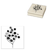 Eukalyptus-Blätter Gummistempel (Stempel)