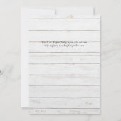 Eukalyptus-Blätter Hochzeiten: rustikale Sonnenblu (Rückseite)