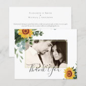 Eukalyptus-Blätter Hochzeiten: rustikale Sonnenblu (Vorne/Hinten)