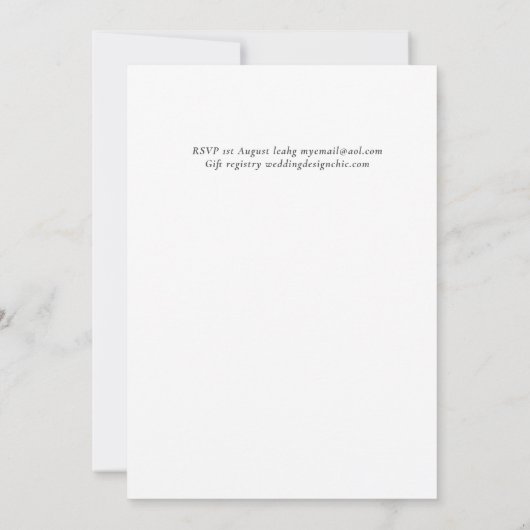 Eukalyptus-Blätter Hochzeiten: rustikale Sonnenblu (Rückseite)