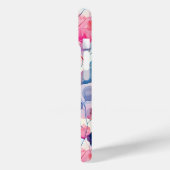 Eukalyptus-Blätter in Farbtönen, monogramm Case-Mate iPhone Hülle (Rückseite / Links)