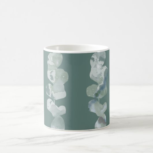 Eukalyptus-Blätter Kaffeetasse (Mittel)