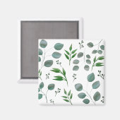 Eukalyptus-Blätter Magnet (Vorderseite/Rückseite)