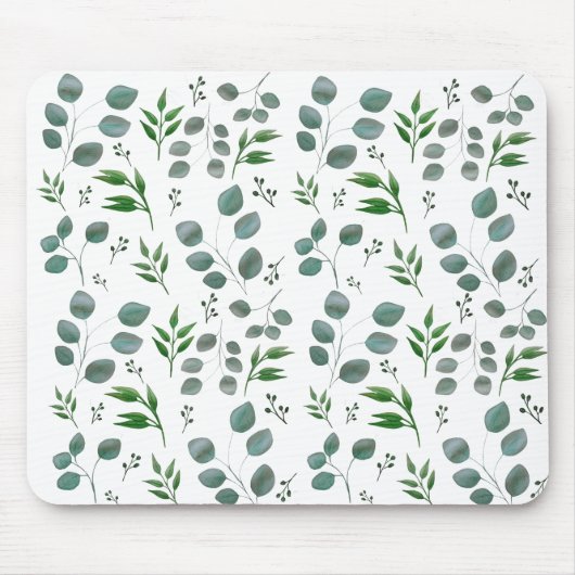 Eukalyptus-Blätter Mousepad (Vorne)