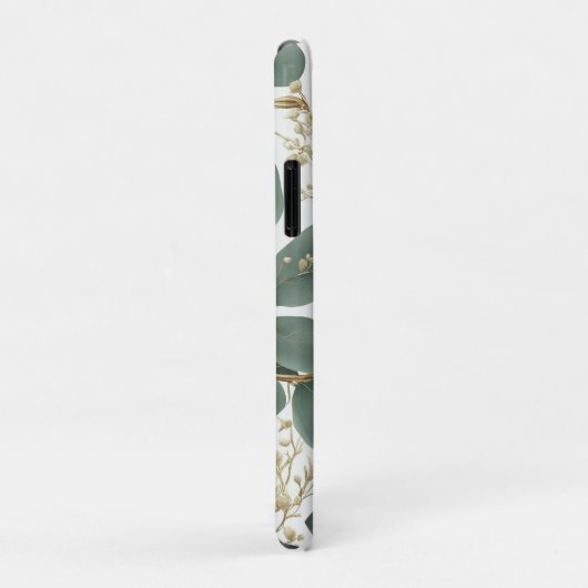 Eukalyptus-Blätter Muster Case-Mate iPhone Hülle (Hinten/Rechts)