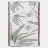Eukalyptus-Blätter Muster Decke (Vorderseite Vertikal)